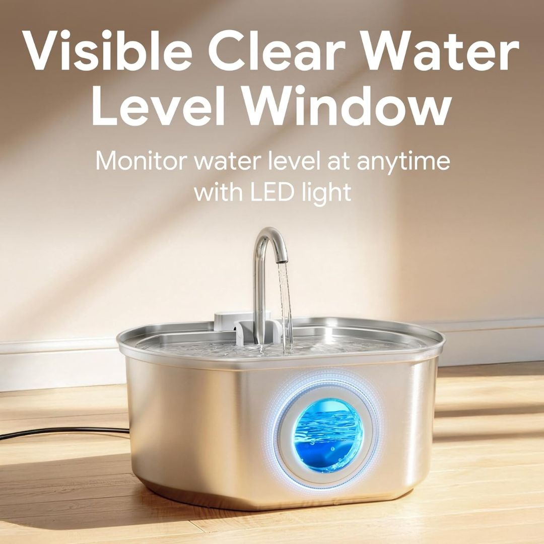 PureFlow™ Stainless Steel Pet Fountain